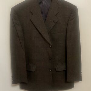Elegant Men's Brown Blazer